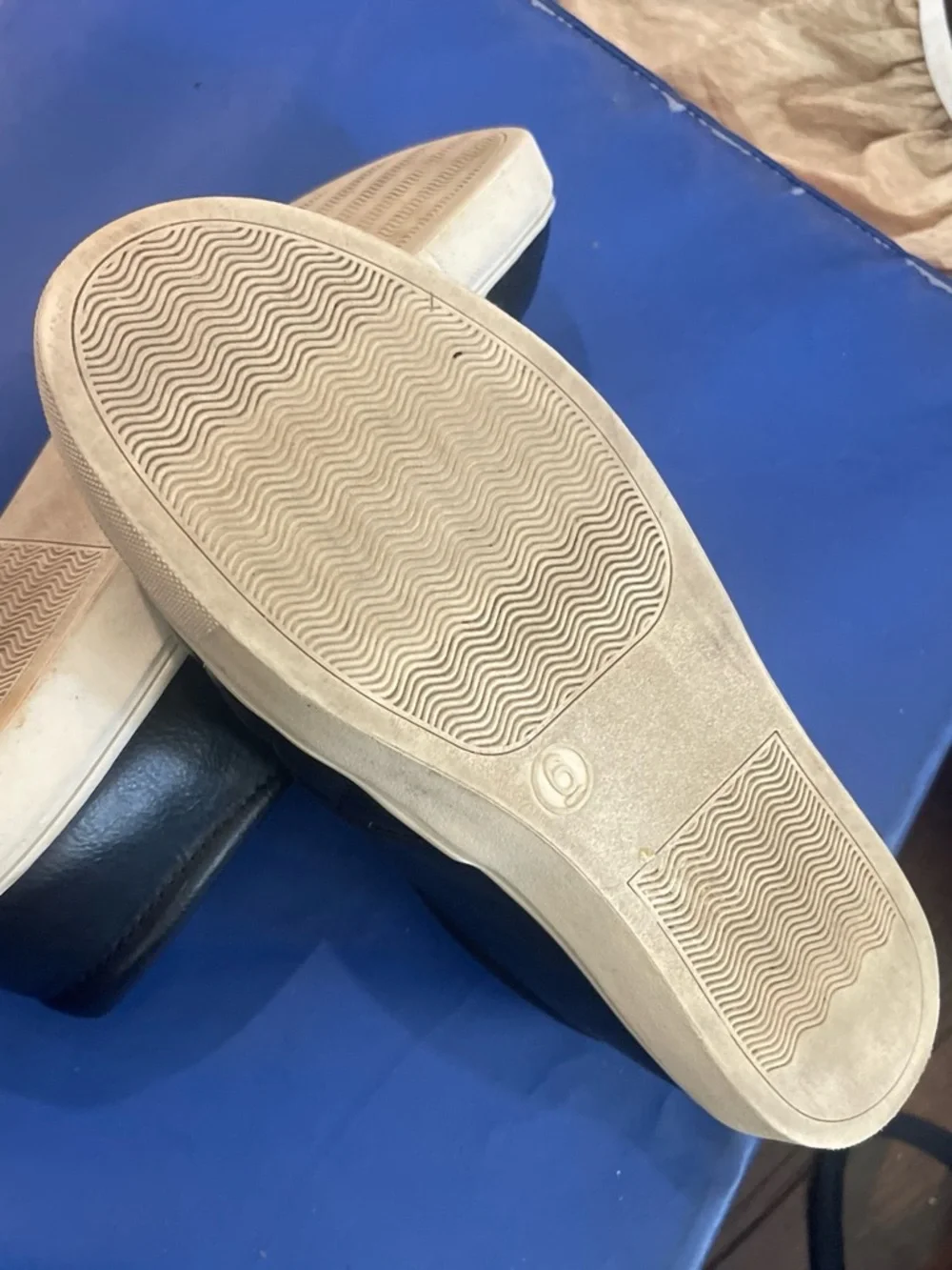 a new day Black Quilted Slip-On Sneakers for Men